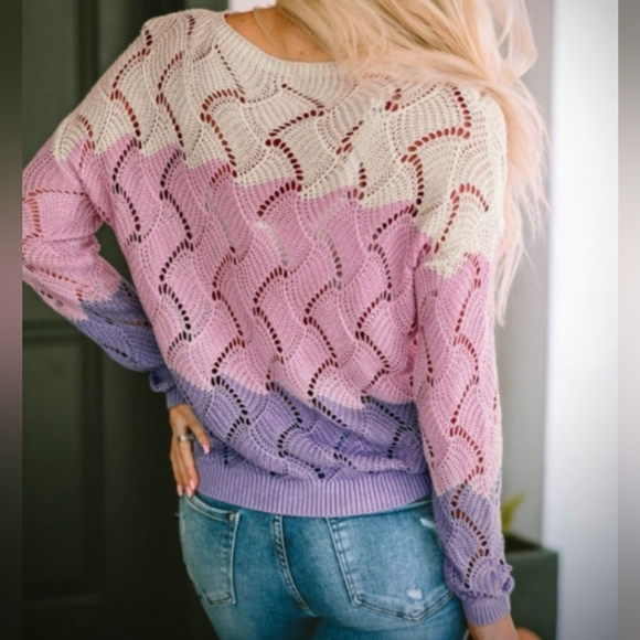 Blush Boundaries Sweater - Picture 6 of 16